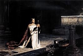 John Pettie, The Vigil to Become a Knight